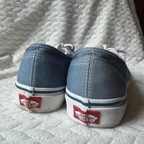 Vans Classic Blue and White Sneakers - Picture 5 of 7